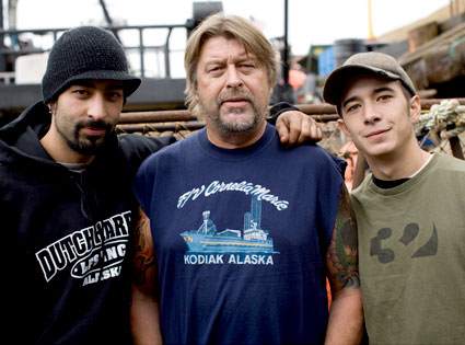 Phil Harris, Josh Harris, Jake Harris, Deadliest Catch Phil Harris, Josh Harris, Jake Harris, Deadliest Catch